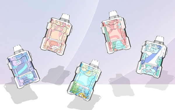 What is the difference between an atomizer in an electronic atomizer and a smoke bomb